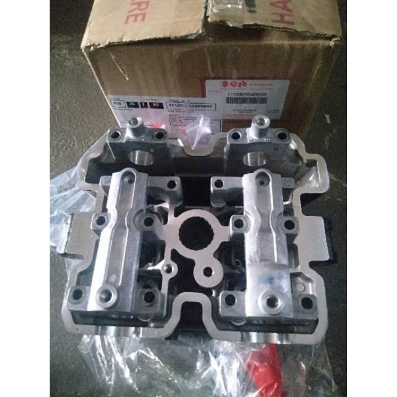 CYLINDER HEAD SATRIA FU CARBU UKURAN CUSTOM PORTING CNC