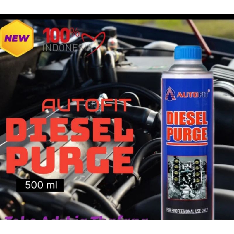 Diesel Purge GC Maxpro 500ml Gurah Mesin Diesel Ampuh Bersihkan Kerak Karbon Pada Injektor Mesin Die