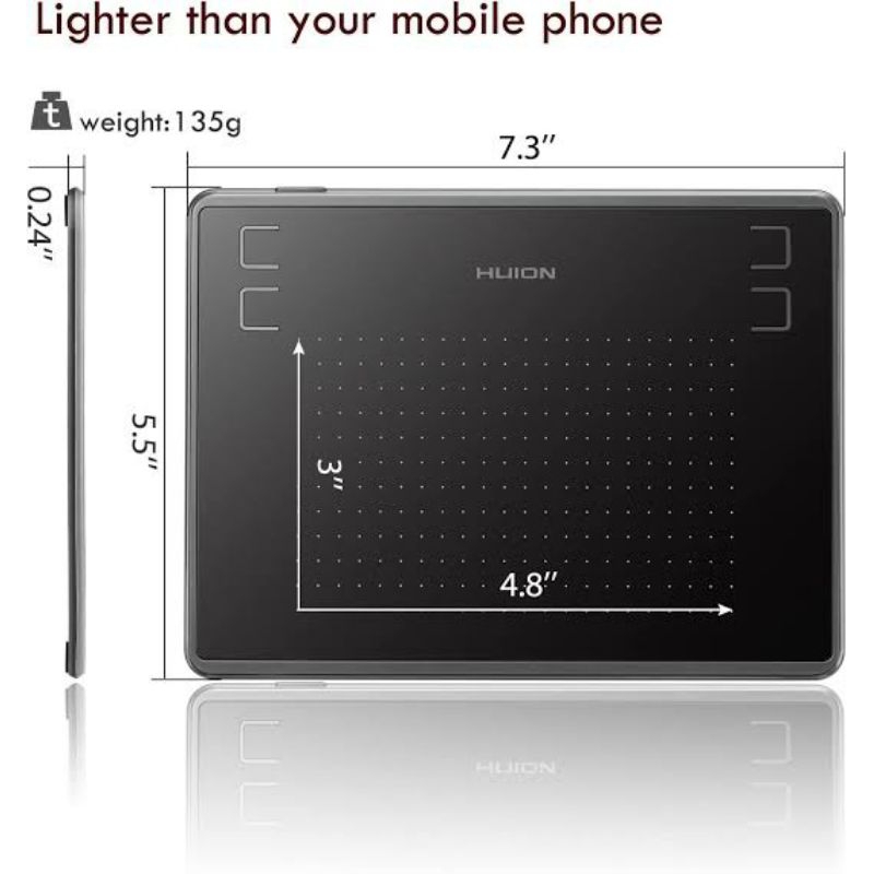 FIF Huion H430P graphic drawing pen Tablet