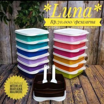 Set tempat Makan Luna /Tempat Bekal Moorlife