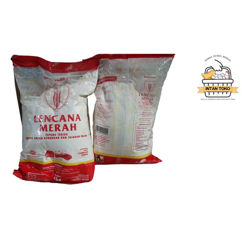 

TERIGU BOGA SARI LENCANA MERAH 1KG