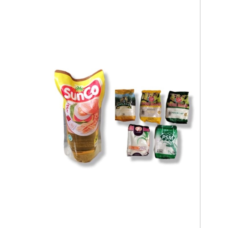 

Paket hemat Sunco 2 ltr + gula 1 kg