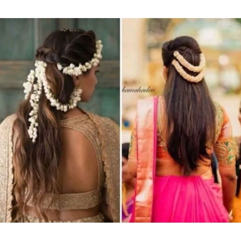 Bridal Hairstyles Melati Ronce Asli cantik Asli Segar Premium
