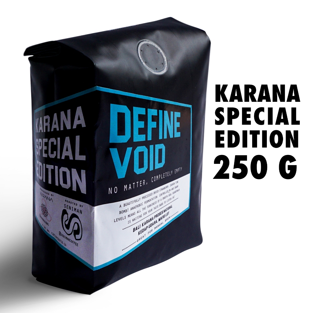 

Roasted Beans Karana Special Edition Define Void 250 gram