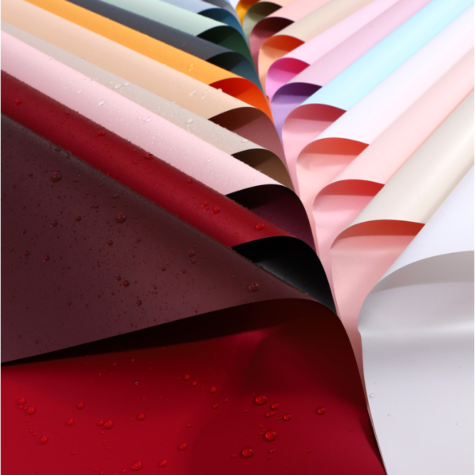 

[FlowerWorld][20 Lembar]Flower Wrapping Premium Paper Florist Kertas Buket Bunga Korea Cellophane/Kertas Bucket 2 Warna/Kertas Bucket/Paper Bucket Bunga/Flower Paper Wrapping Cellophane/