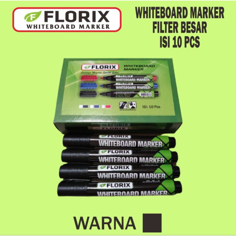 

Florix Spidol Whiteboard Filter Sistem Warna Hitam Ramah Lingkungan