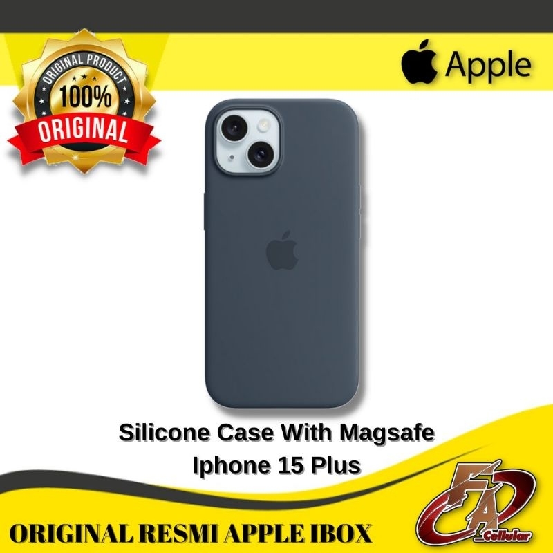 Silicone Case With Magsafe Apple Iphone 15 Plus - Original Resmi Ibox