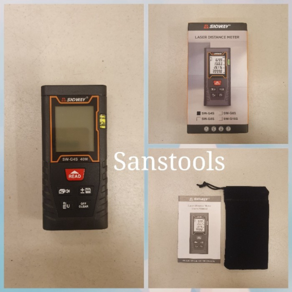 

SNDWAY digital distance laser meter 40M meteran ukur jarak 40 M murah Limited