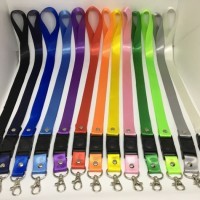 

Tali Lanyard polos Gantugan Id Cad lebar 1,5 cm polyster STOPPER