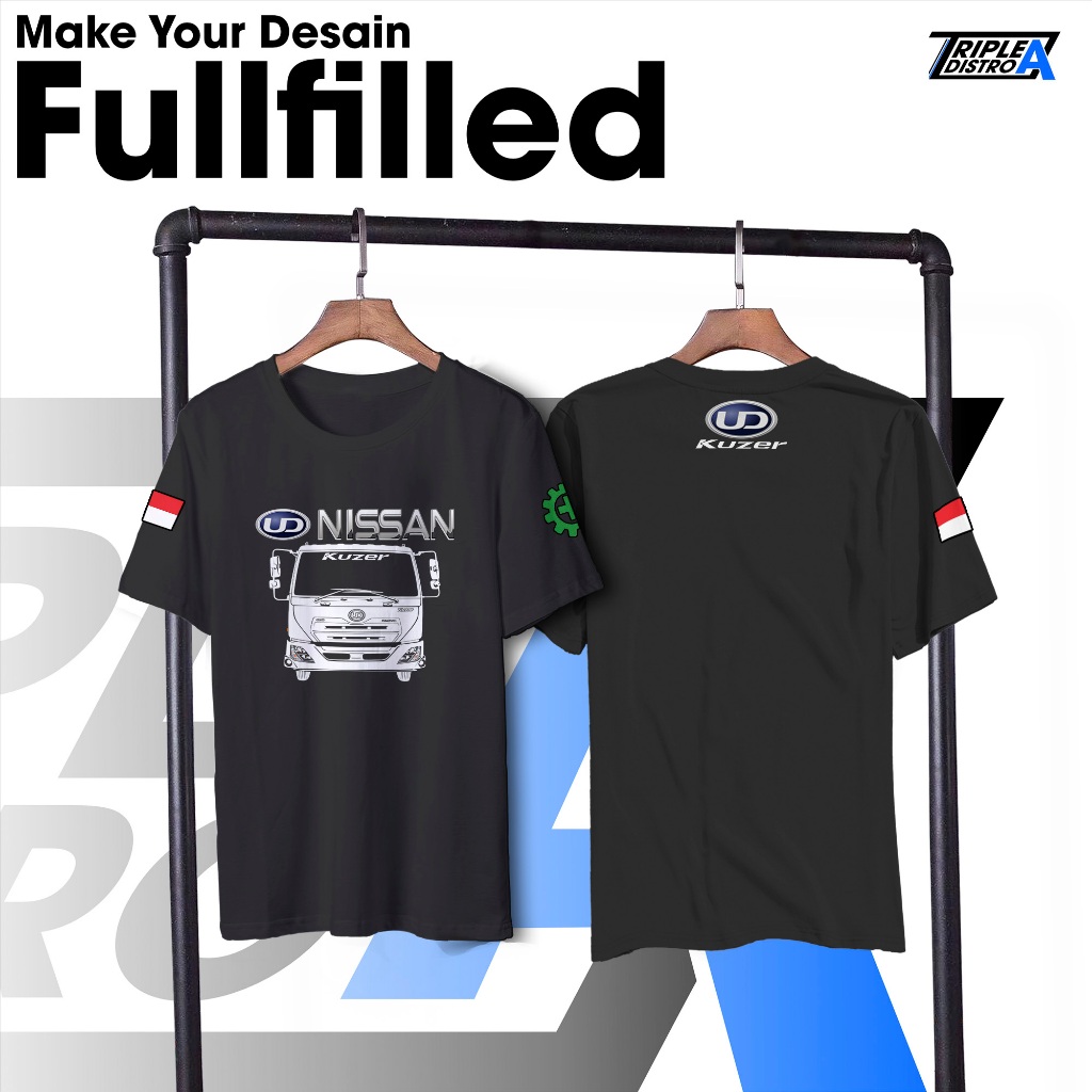 Kaos Driver Muda Nissan UD Kuzer Simple by Triple A Distro