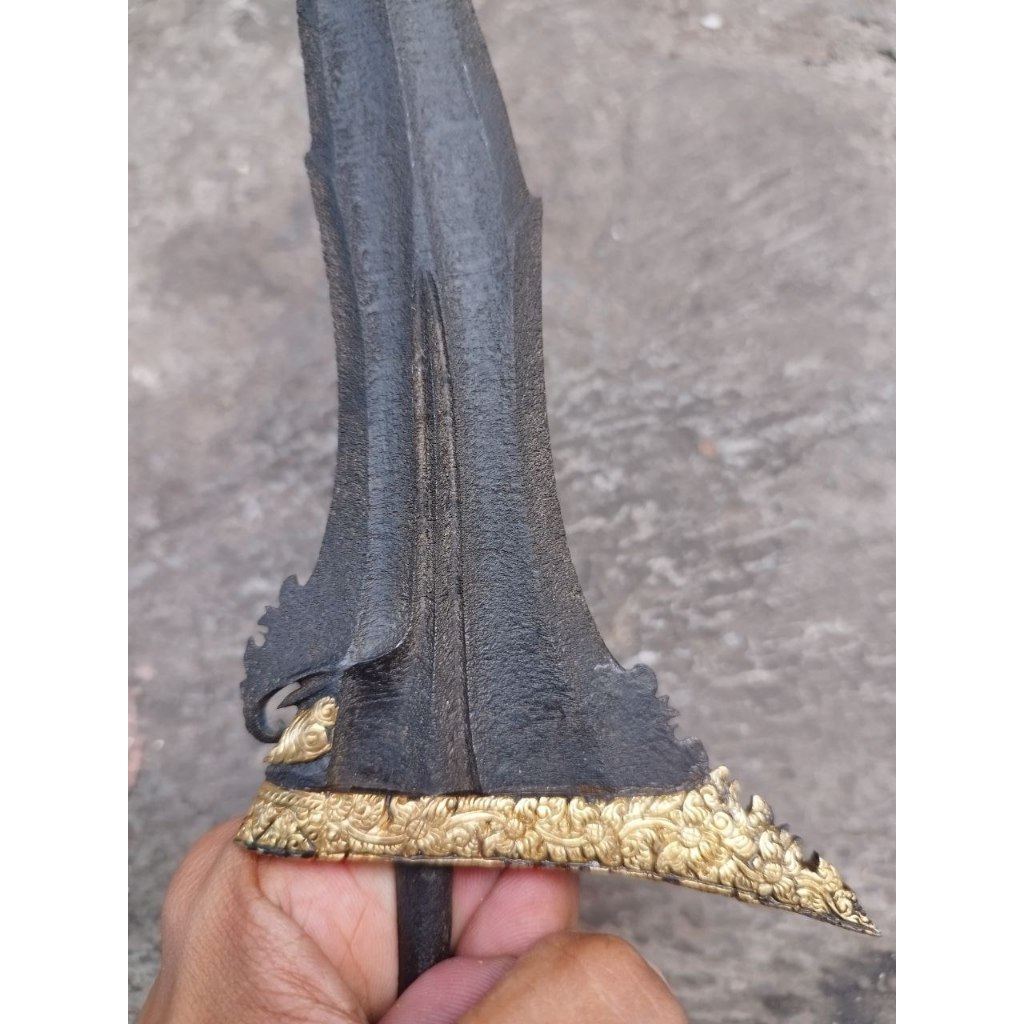 Keris Pandawa Pudak Sategal pamor Keleng