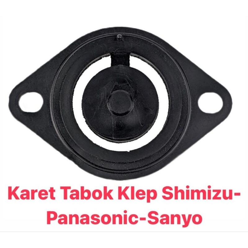 Karet tabok klep  plendes Pompa Air Shimizu