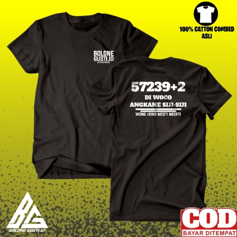 KAOS KATA KATA JAWA LENGAN PENDEK JAWA PRIDE / BAJU KATA KATA JAWA KEREN KEKINIAN