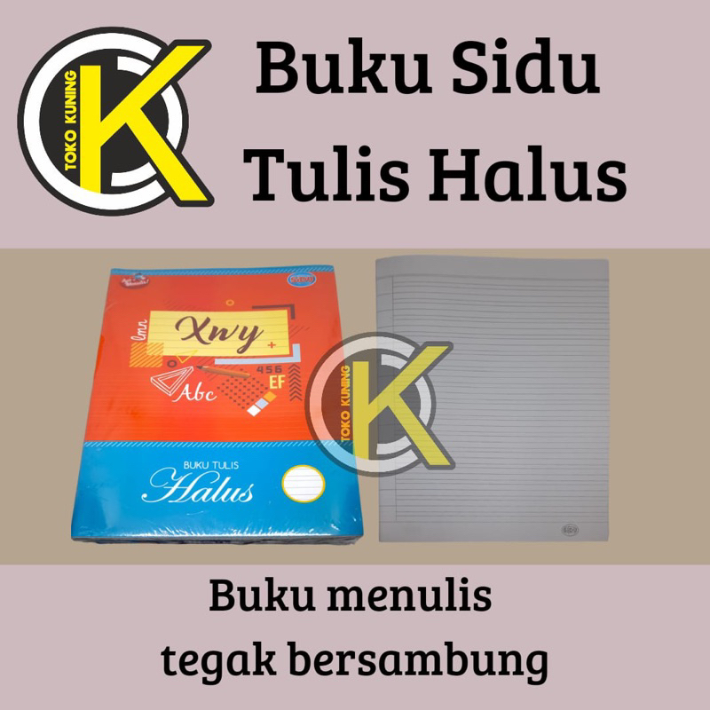 

SIDU buku tulis halus