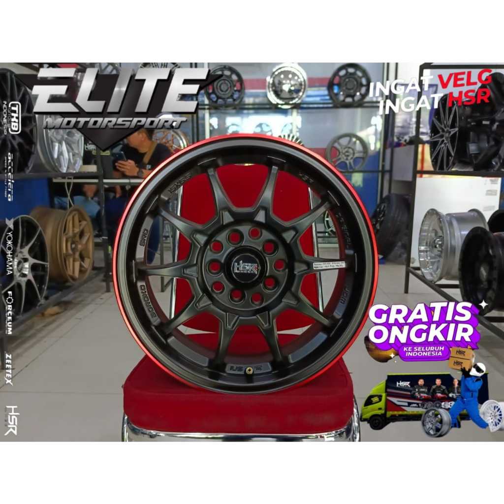 Velg Racing R15 Mobil Grandmax Innova Ertiga Veloz Terios Rush Konde