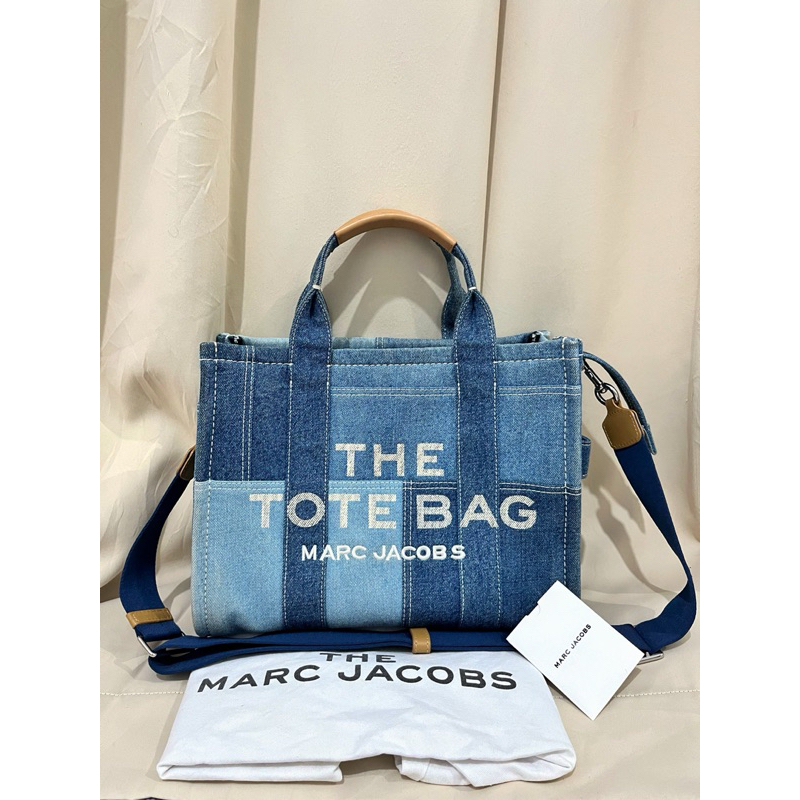 Marc jacobs the tote bag denim