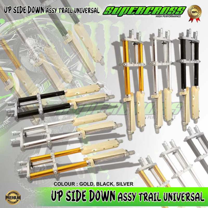 Usd klx upside down klx dtracker up side down klx d tracker up sidedown klx dtracker trail 45*950mm