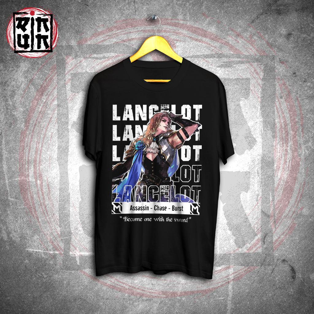 Tshirt Kaos Distro Lancelot Mobile Legends Hero