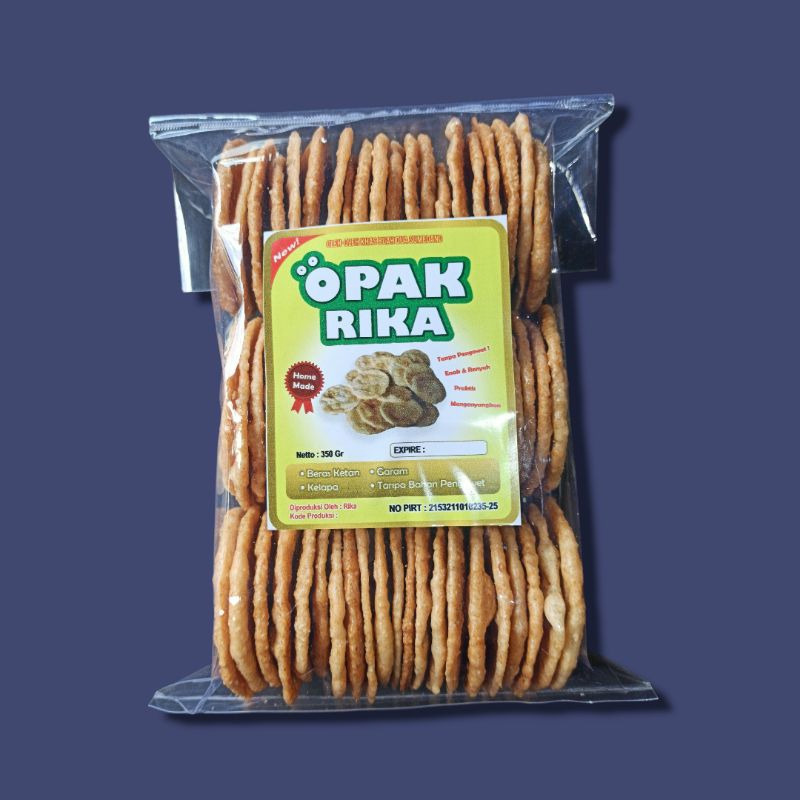 

Opak Ketan Bakar/Opak Rika makanan tradisional khas Sumedang
