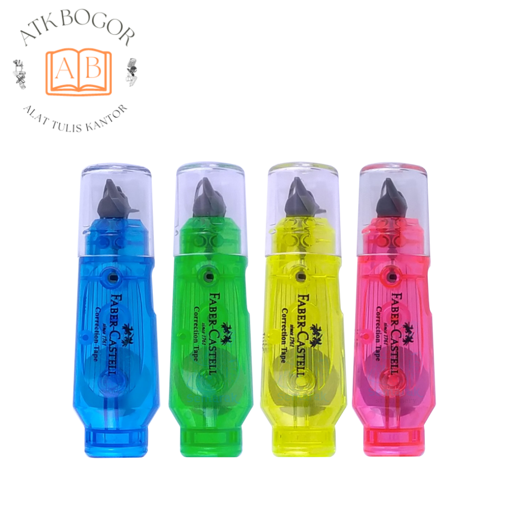 

Faber Castell Tipex Kertas Mini Correction Tape Lebar 5 mm Panjang 6 m