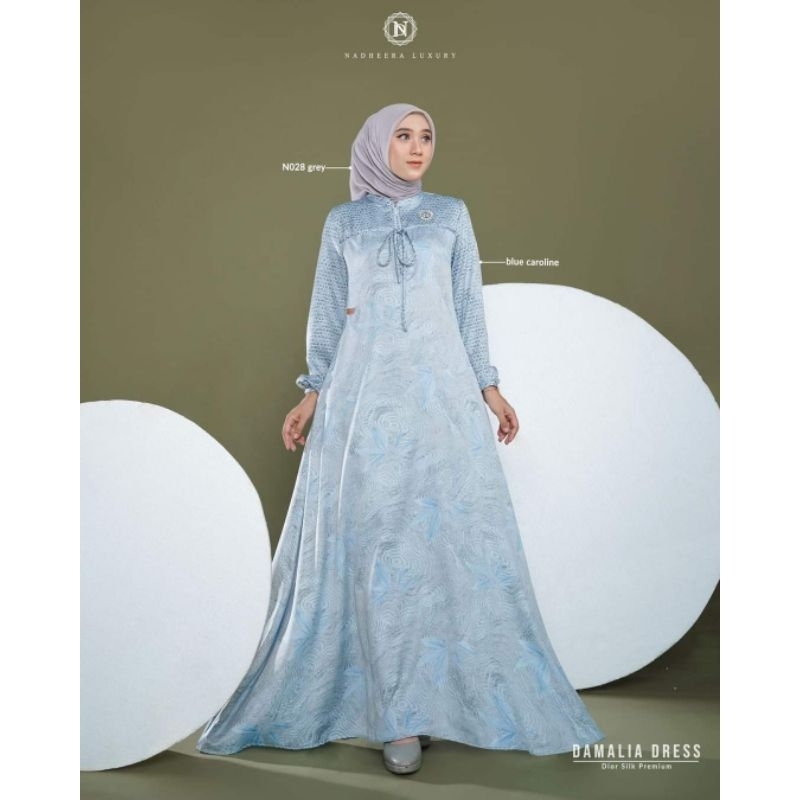 DRESS DAMALIA NADHEERA LUXURY MOTIF