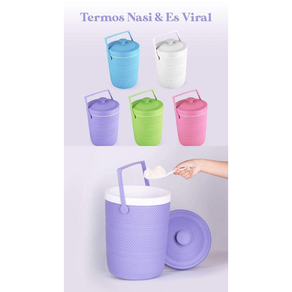 Termos Es dan Nasi / Termos Nasi Mini / Termos Tahan Panas