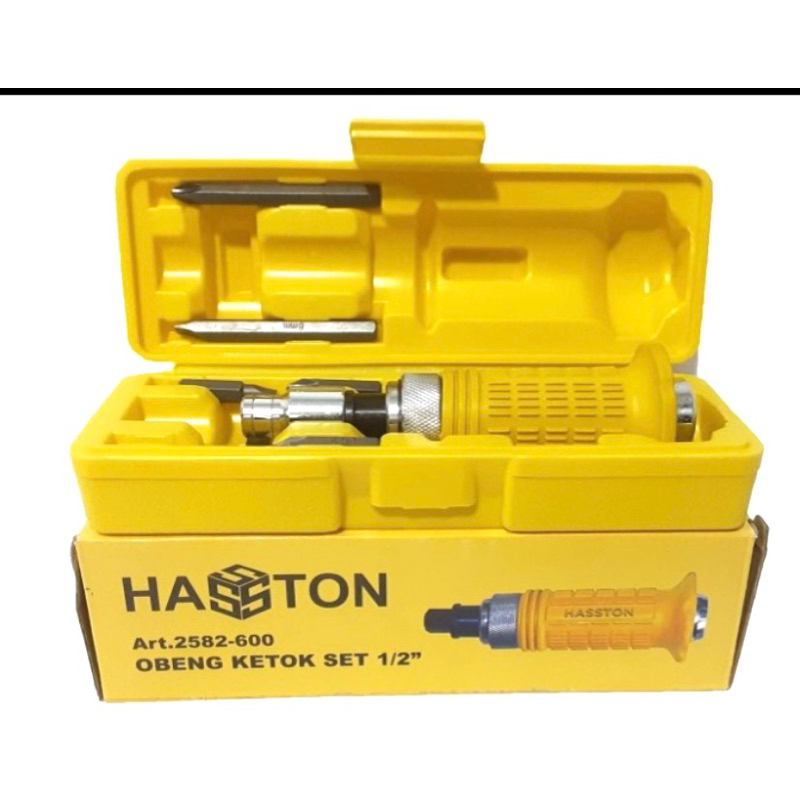 Hasston Obeng Ketok Set 6pcs Obeng Gedor