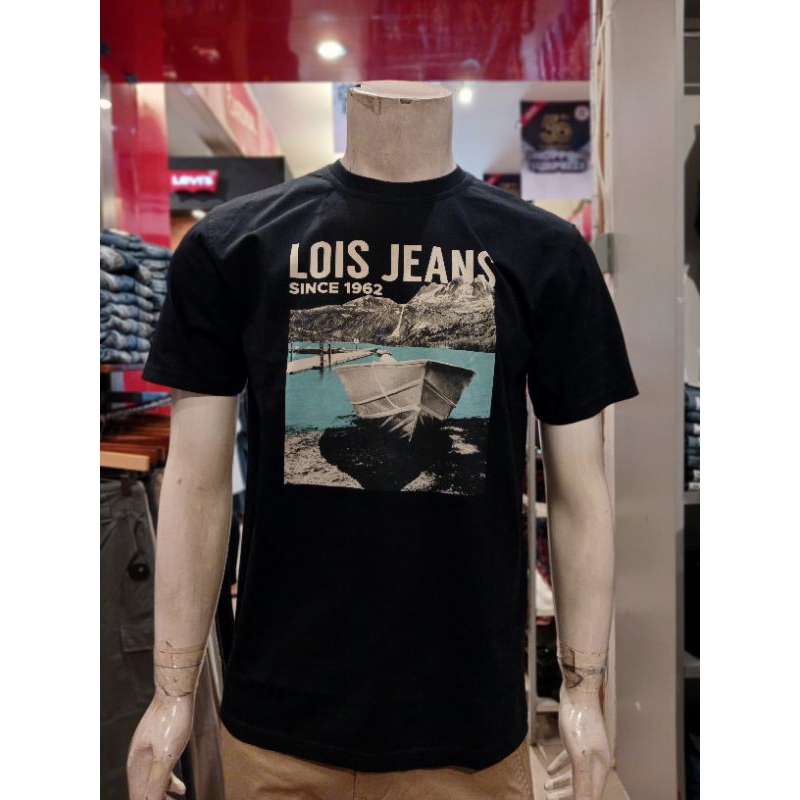 kaos Lois Shries Hitam