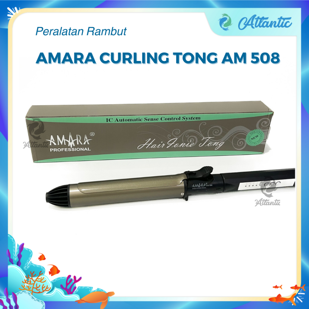 Amara Catok Curly AM 508 Catok Keriting Catok Rambut Salon