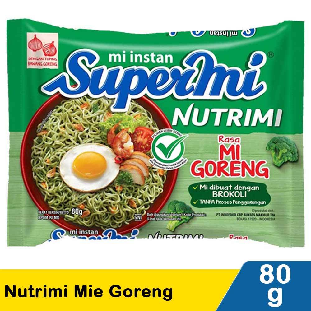 

Supermi Nutrimi Mie Goreng 80G