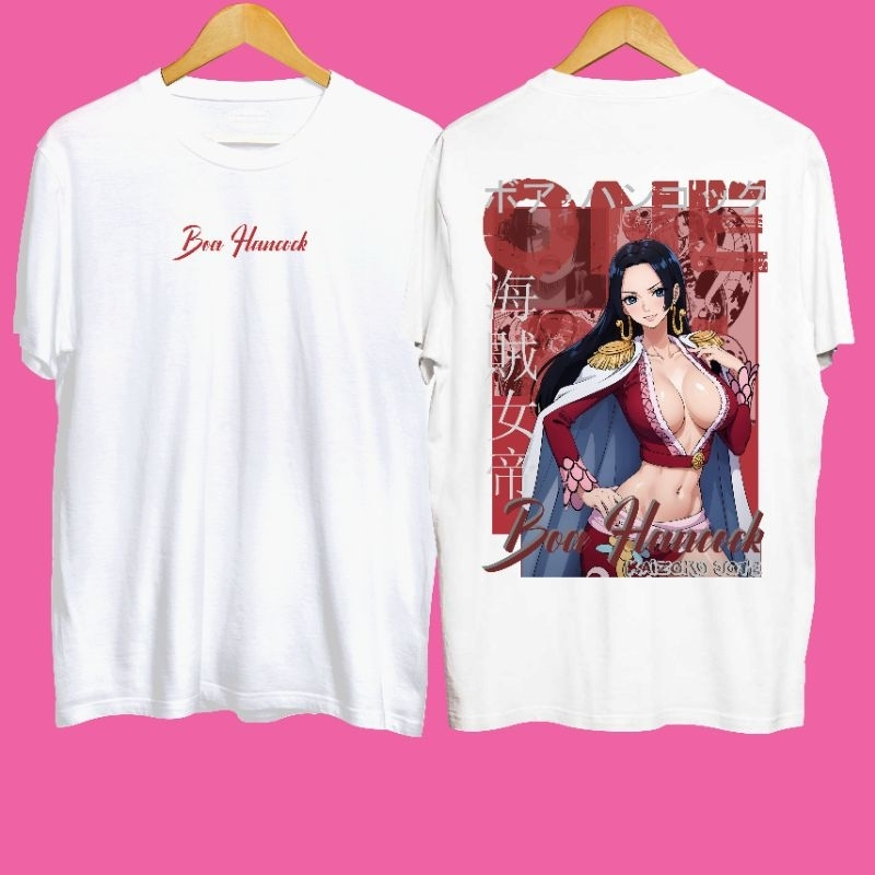 Tshirt Kaos Boa Hancock Anime Manga One Piece