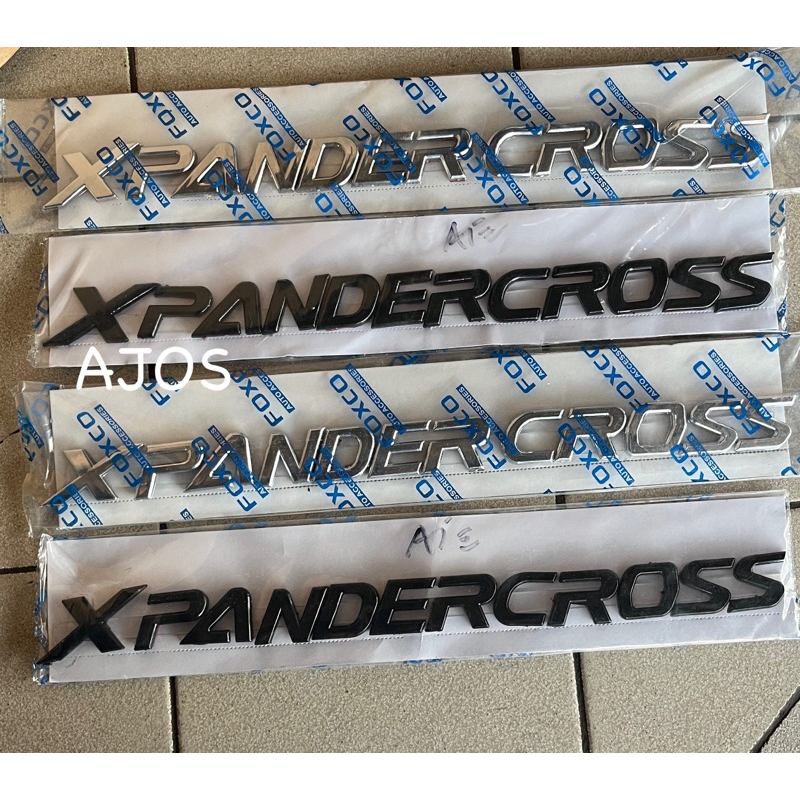 Emblem Xpander / Tulisan Xpander Cross / Logo Xpander Cross AJOS