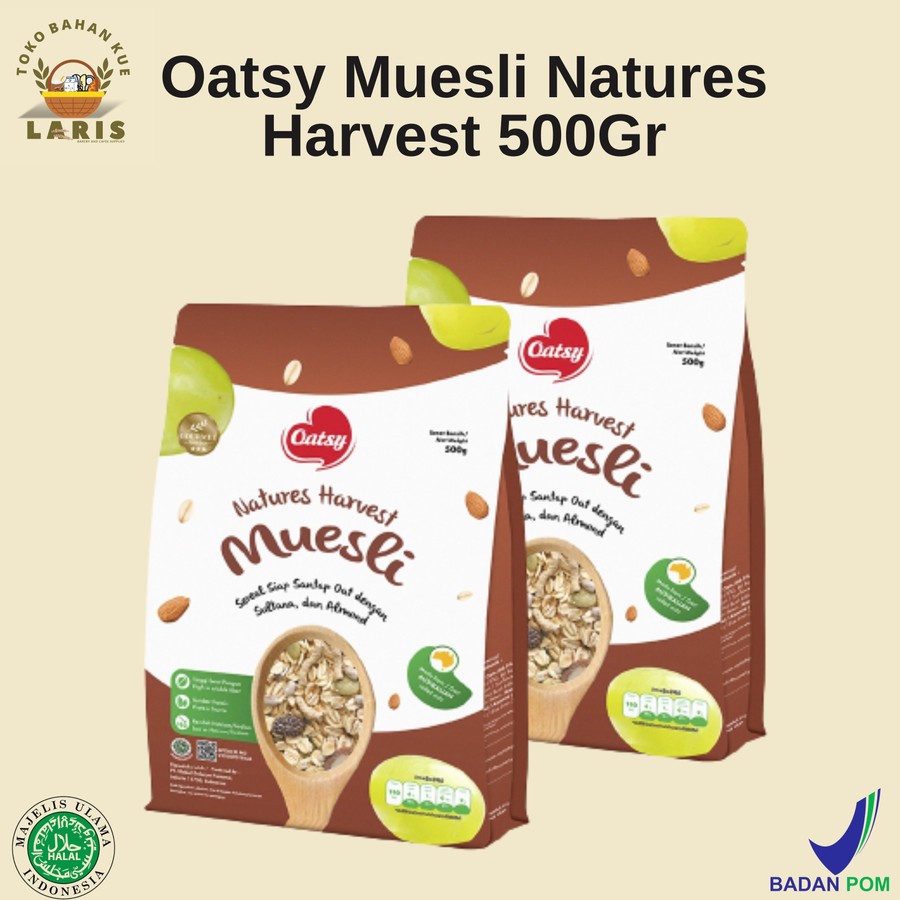 

Oatsy Muesli 500Gr