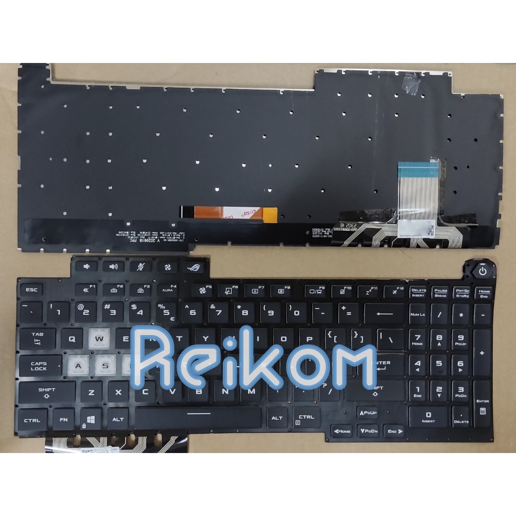 Keyboard Asus ROG Strix Scar 17 G733 G733cw G733cx G733py G733pz G733z G733zw G733zx