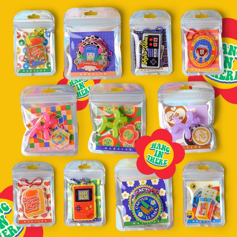 MAD CLUB Acrylic Keychain / Gantungan Kunci