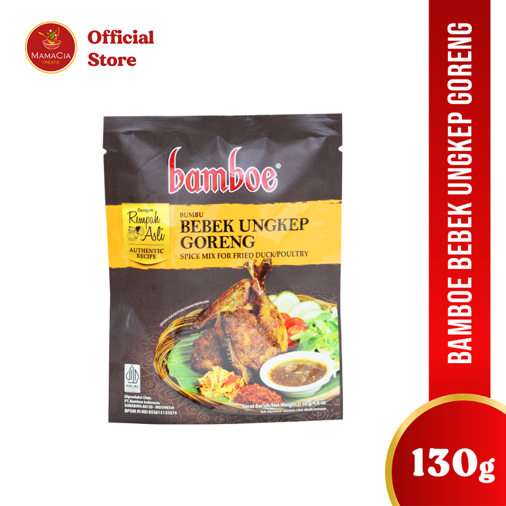 

Bamboe Premium Bumbu Dapur Instan Bebek Ungkep Goreng 130gr