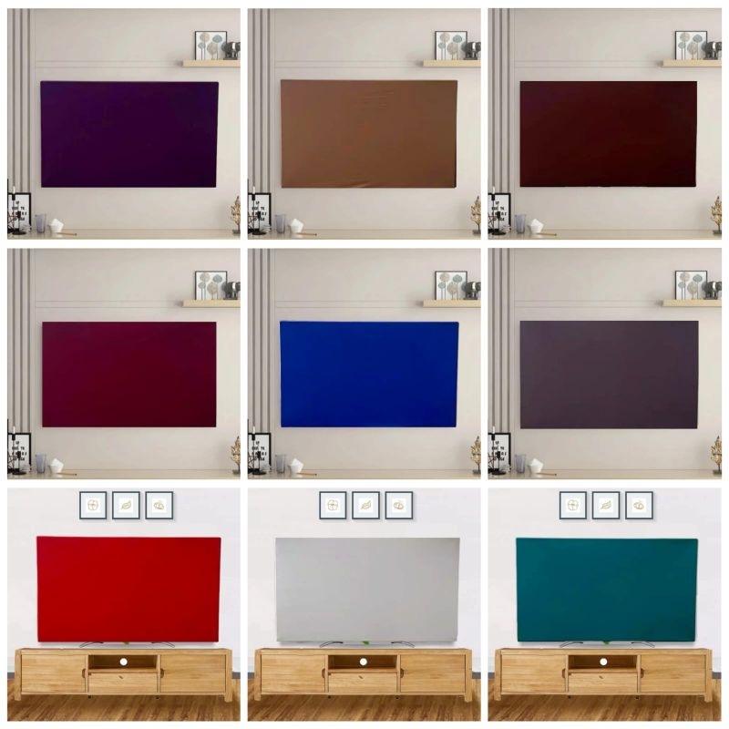 Sarung TV / Sarung pelindung TV / Cover monitor komputer / Kain elastis modern