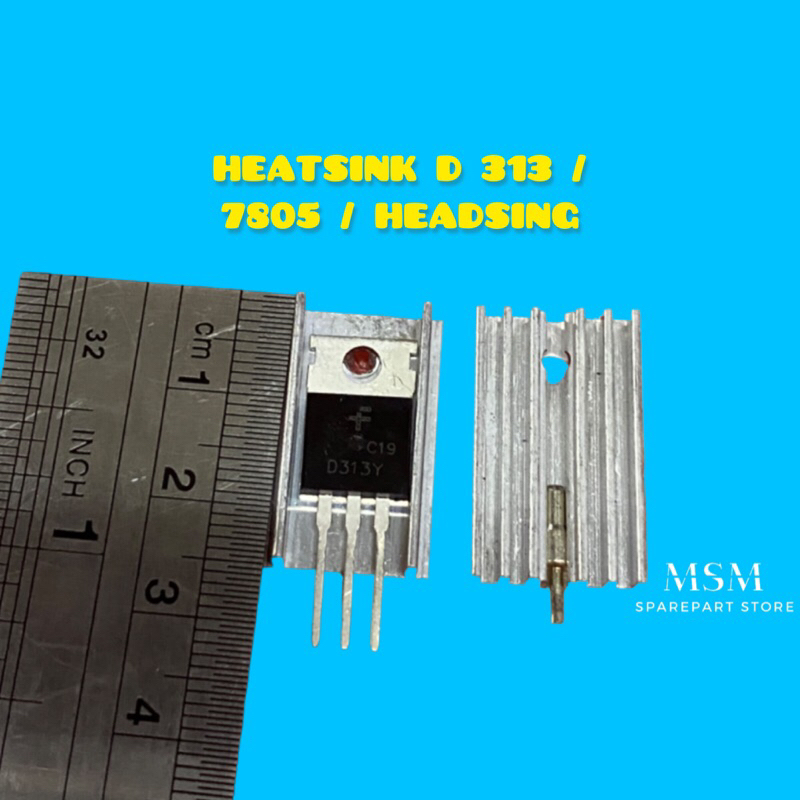 HEATSINK D 313 / 7805 / HEADSING