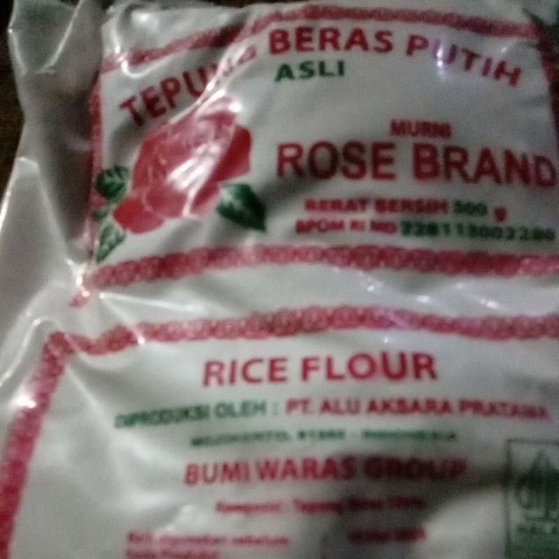 

tepung beras rose brand