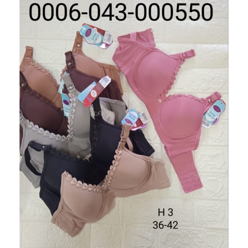 Bra wanita Mrek Pioli /BH cup B Tanpa Kawat size 36/42
