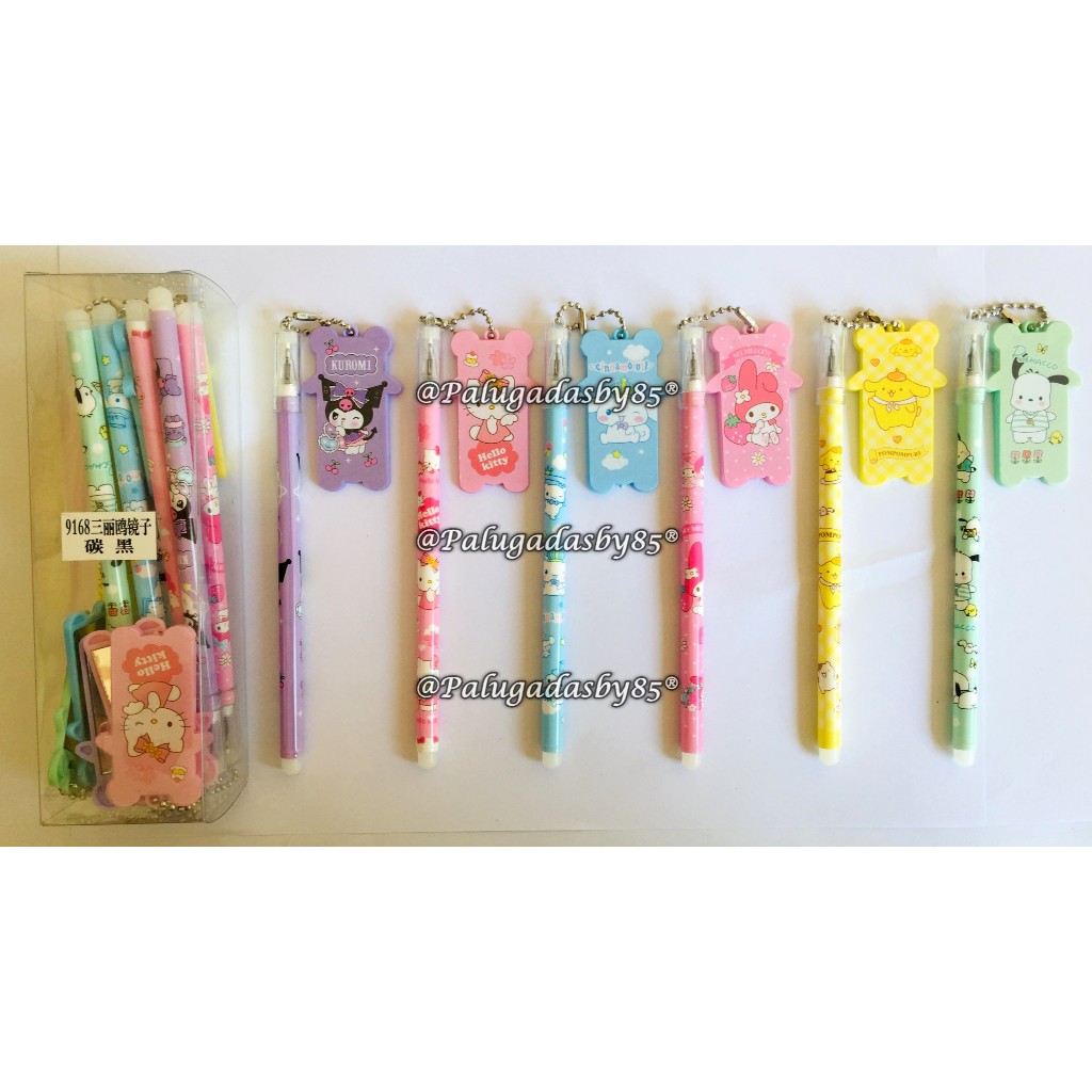 

(1 Biji) Bolpen Gantung Sanrio / Pulpen Gantung Fancy / Gel Pen Gantung Karakter / Gabungan Gelpen Gantung 9168 9169 9155 9170
