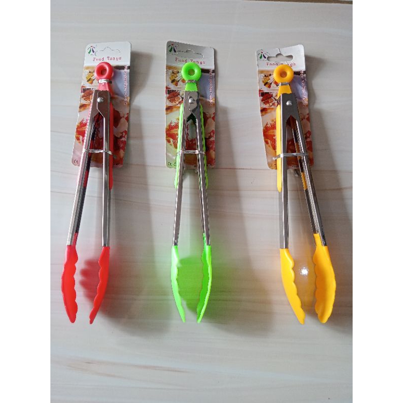 capitan makanan silikon 25 cm/capitan gorengan tahan panas