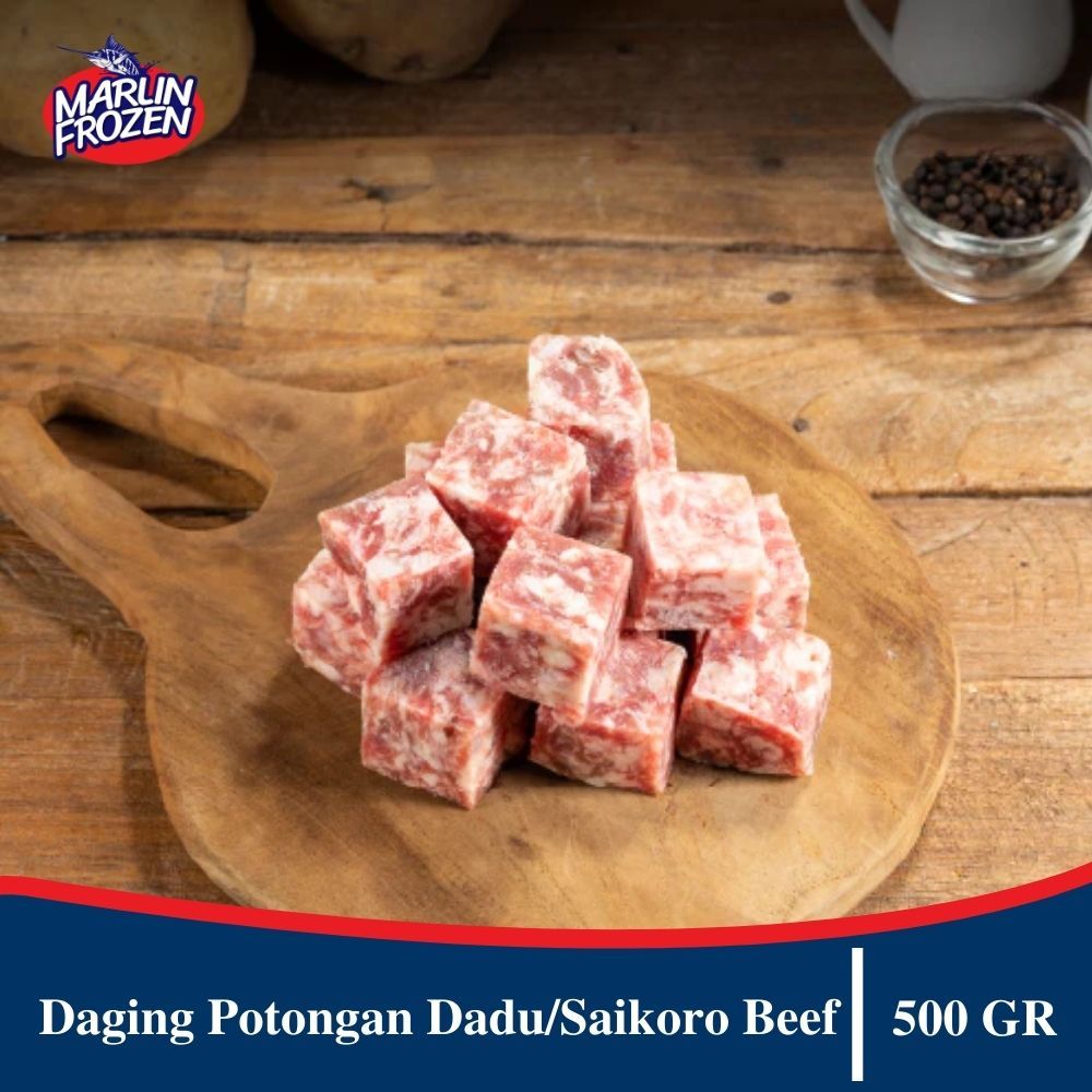 

Beef Saikoro | Daging Potongan Dadu | Daging Sapi Saikoro Beef 500 Gr