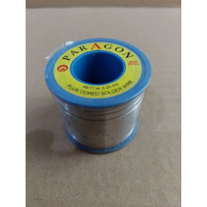 Timah solder Paragon roll besar dengan berat 1/4 kg