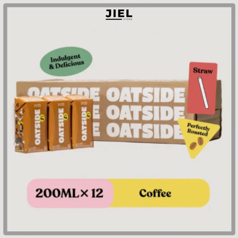

OATSIDE MINI STRAW - Oat Milk 200 ML 12PCS