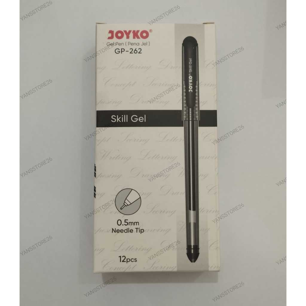 

(Per Kotak) Pulpen Joyko Skill Gel GP-262