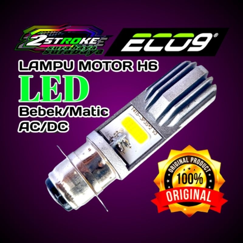 DOP/BOHLAM/LAMPU DEPAN/UTAMA MOTOR LED PUTIH AC/DC H6 ECO9 9nine BEAT KARBU FI STREAT ESP VARIO TECHNO 110 125 CBS SPACY BLADE ASTREA SUPRA X MIO SPORTY J S GT M3 SOUL JUPITER Z Z1 MX 135 REVO FIT VEGA R RR ZR FORCE 1 F1ZR SATRIA FU XEON RC bebek matic