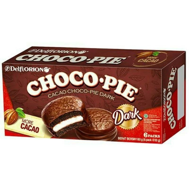 

Delfi Orion Choco Pie Dark 180g box