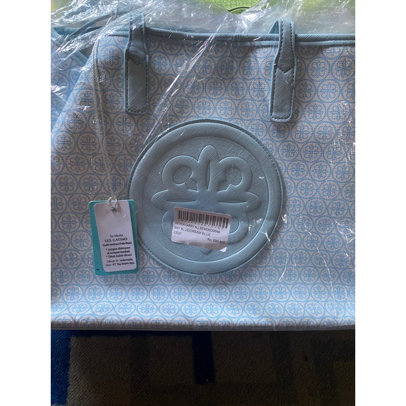 TOTE BAG LES CATINO BLUE