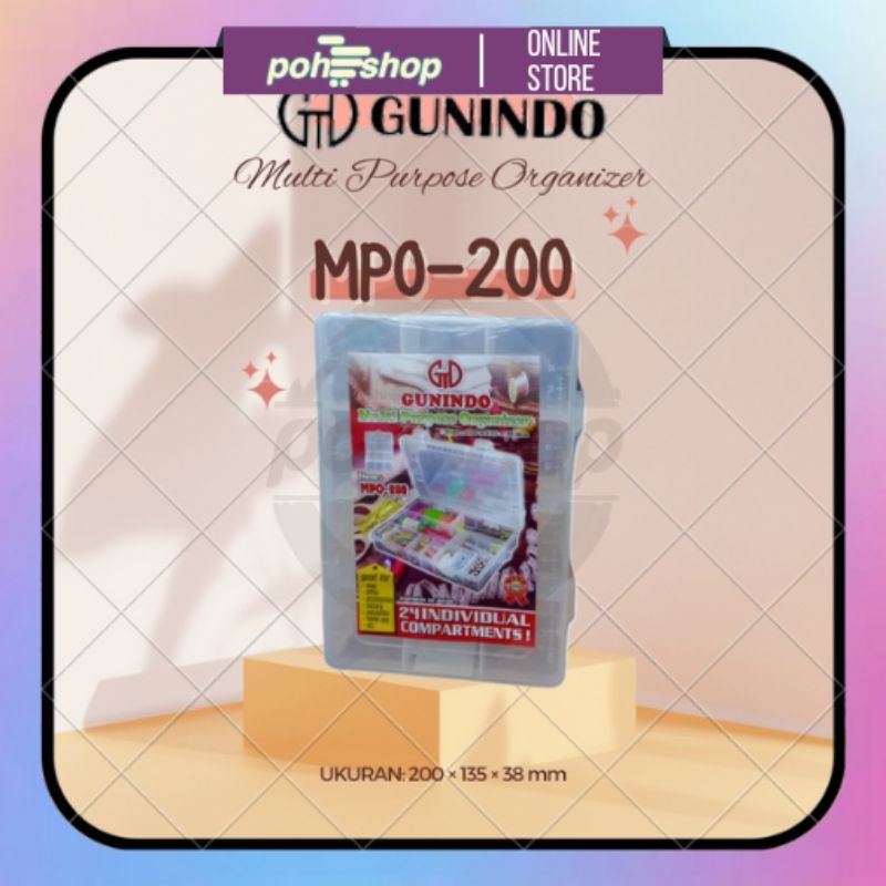 Gunindo Multi Purpose Organizer MPO-200